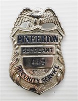 PINKERTON SERGEANT SECURITY SERVICE