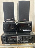 Stereo Equipment: Onkyo TX-108, Sony, Polk Audio