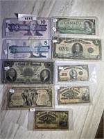 Various Years - 25¢, $1, $5 & $10