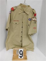 Boy Scout Shirt  Short Sleeve 2XL
