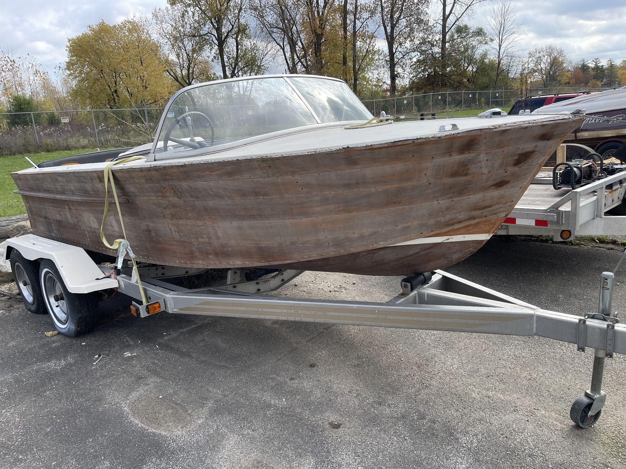 1961 Chris Craft Wood Boat