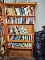 Wooden bookshelf-shelf only