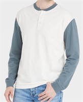 NEW Goodfellow & Co Men's Long Sleeve Henley