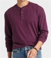 NEW Goodfellow & Co Men's Long Sleeve Henley