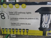 Naturally Solar LED Pathway Lights Set Of 8