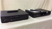 Pair Including Zenith DVD Disc Player