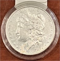 1879 P Morgan US Silver Dollar Philadelphia BU