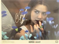 Romeo + Juliet Claire Danes signed movie photo