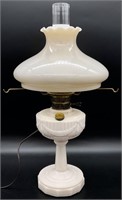 Converted Antique Oil Lamp