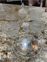 Misc Clear Glass Crystal Dishes