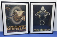 French and Italian Advertising, for Michelin ,