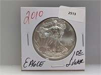 2010 1oz .999 Silver Eagle $1 Dollar