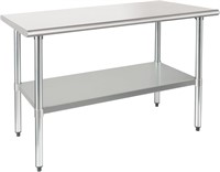 HARDURA Stainless Steel Table 24X48 Inches