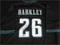 Saquon Barkley Signed Jersey EUA COA