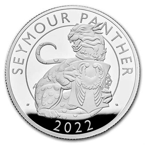 2022 2 Oz Silver Seymour Panther Pf