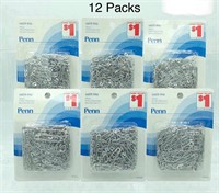 2 Boxes of 6 Pack 200pcs Assorted Size Safety Pins