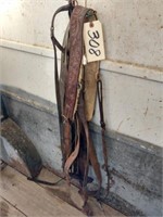 2 - Tooled Leather Breast Collars