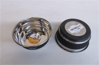 (2) Our Pets Stainless Steel Bowl Holds 3.5Cups