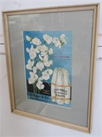 D M Ferry Seed Catalog Cover Framed