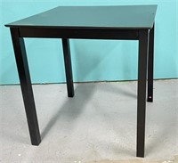 Black Square Table