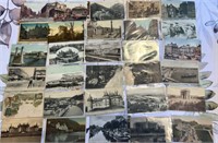 Antique European postcards