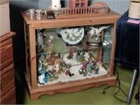 Lighted Curio Cabinet - CONTENTS NOT INCLUDED