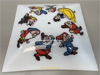 Snow White Seven Dwarfs Shade VTG Walt Disney