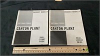 2 International Canton Plant Product Booklets