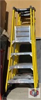 3 pcs; 4 ft. Fiberglass Podium Ladder with 6 ft.