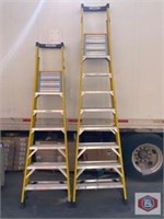 2 pcs mix ladders; assorted Werner ladders
