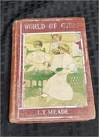 The World of Girls Antique Hard Back Book