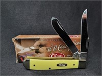 CASE XX MINI TRAPPER -YELLOW SYNTHETIC HANDLES -