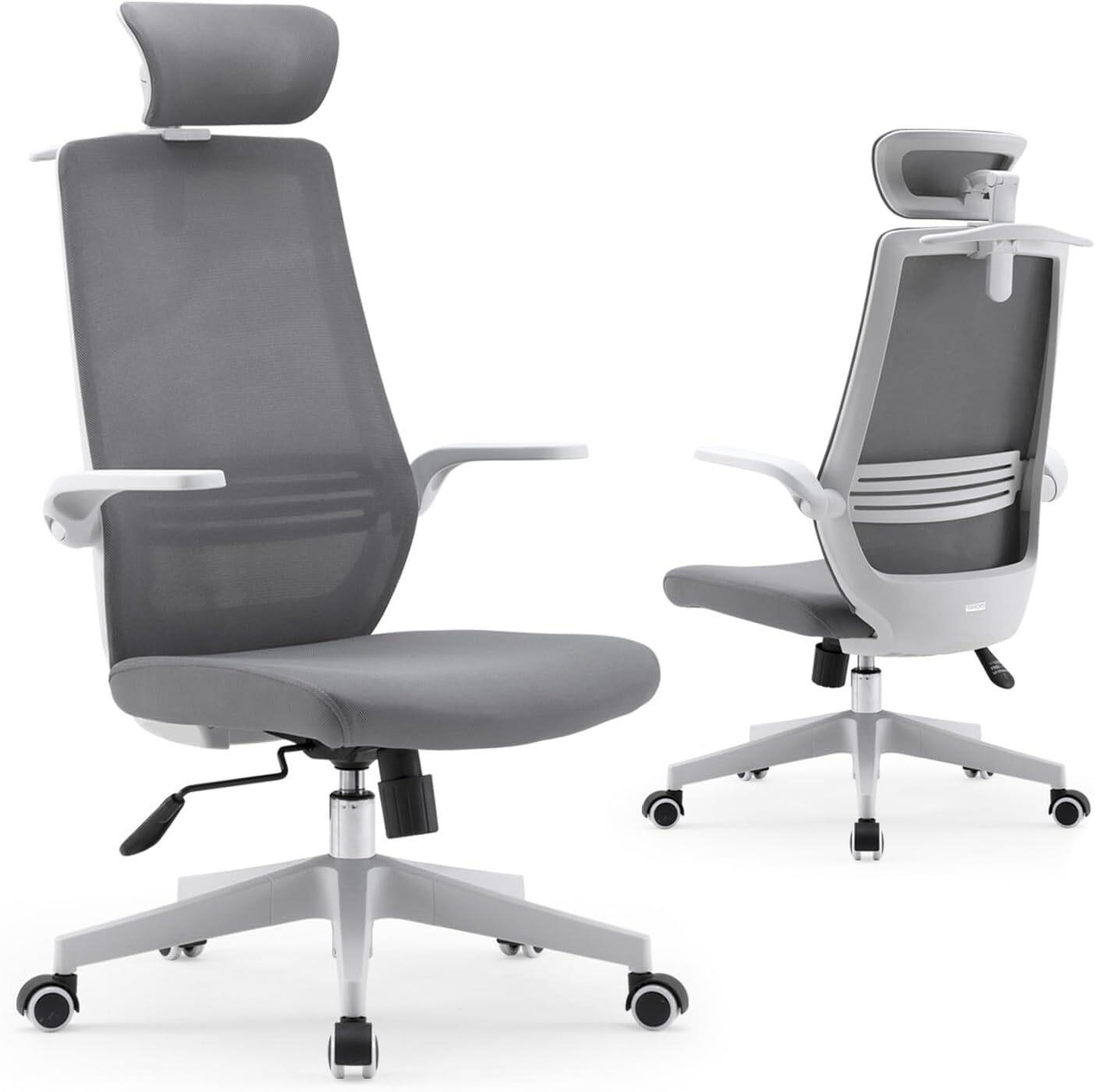 SIHOO M76A Ergonomic Office Chair  Gray