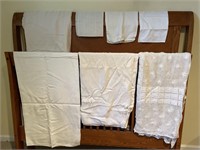 White table linen assortment