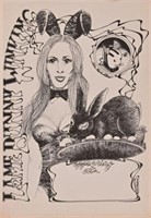 Lame Bunny Winking Poster- Rick Turner 1973