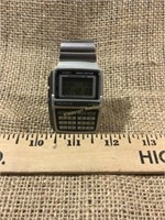 Appears to be Casio Wave Ceptor Data Bank watch