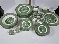 Colonial Homestead set plates bowls +