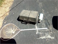 Camping stove and fishing net