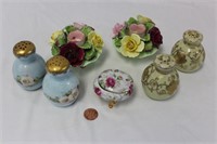 Beautiful Floral Porcelain Items