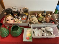 Group of decorative items