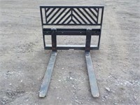 48" Skid Steer Fork Attachment