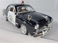 Diecast vintage inspired highway patrol car