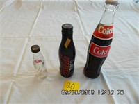 3 Misc. Coke Bottles