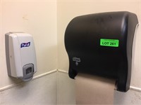 Auto Paper Towel Dispenser & Pump Soap Disp