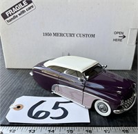 Die Cast Danbury Mint 1950 Mercury Custom