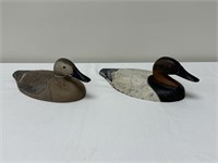 Pair of Canvasback Cast Iron Duck Hunting Weights