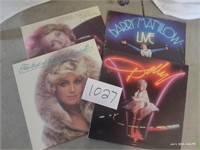 Vintage Records: Manilow, Dolly, , Mandrell