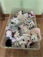 Assortment of Ty, beanie babies