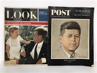Vintage JFK Look & Post magazines