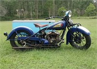 1935 Indian Standard Scout with Box Sidecar.......
